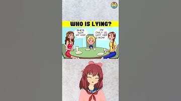 Who is Lying ? #youtubeshorts #shortsfeed #riddles #riddleoftheday