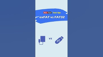 exFAT vs FAT32: Which One Is Better for You? #partition #filesystem