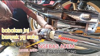 The exhaust of the #rxking is very deep, cool, original material, standard SR racing model #short...