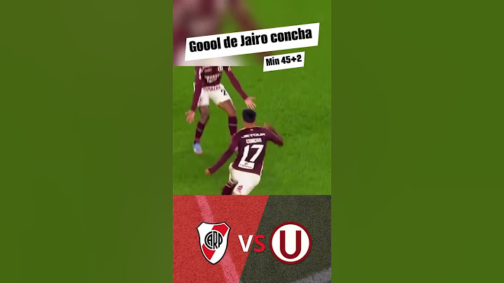 Gol de Jairo concha ante river plate #copalibertadores #futbol #universitariodedeportes
