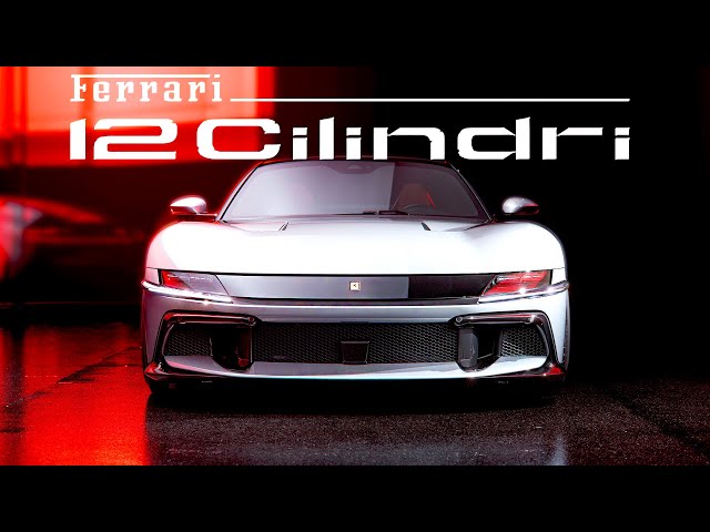 NEW Ferrari 12Cilindri - Ultimate V12 Engine Power class=