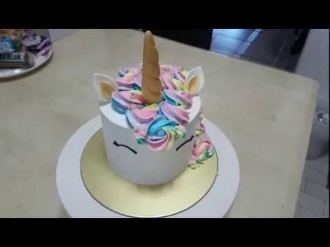 JULIA Y SUS RECETAS: Tarta unicornio con interior de arco iris o rainbow  cake