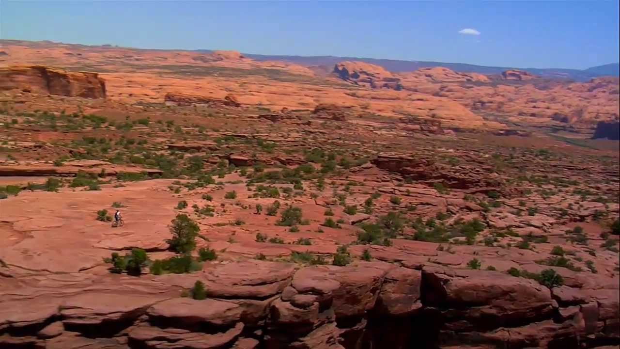 Amasa Back Bike Trail in Moab: An Aerial View