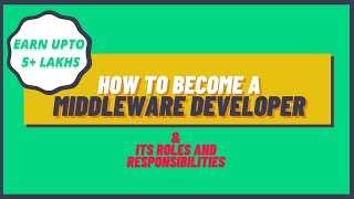 Roles and Responsibilities of Middleware Developer | With Course Duration and Salary Range Hiring Middleware Integration Engineer
