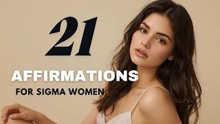 21 Daily Affirmations for the Sigma Female Mindset screenshot 3