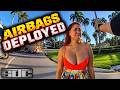 Rich Girl Thinks She’s Above the Law After Crashing Her BMW