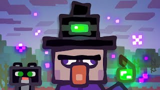 Witch Encounter - Mini Minecraft Cartoon #Shorts