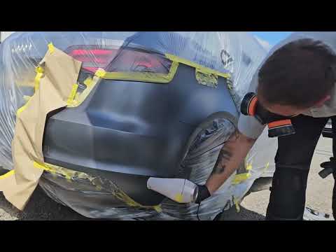 Audi A3 bumper and quarter repair