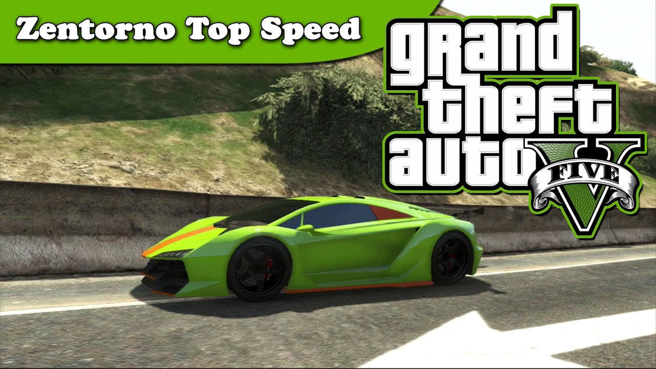 GTA 5: Pegassi Zentorno Top Speed - YouTube
