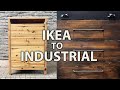 The Industrialization of an IKEA Dresser | IKEA HACK