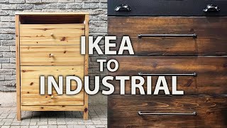 The Industrialization of an IKEA Dresser | IKEA HACK