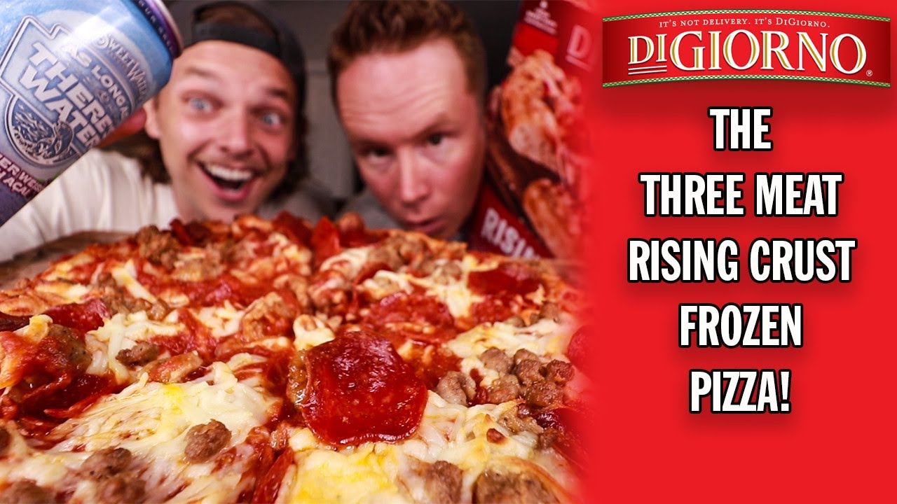 Digiorno s Three Meat Rising Crust Pizza Review YouTube Digiorno s Three Meat Rising Crust Pizza Review YouTube