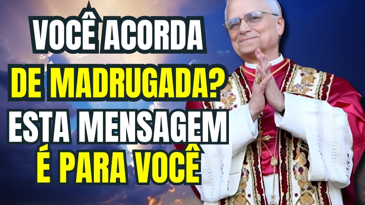 PAPA LEÃO XIV | VOCÊ ACORDA NO MEIO DA MADRUGADA? DEUS QUER LHE DIZER ISTO
