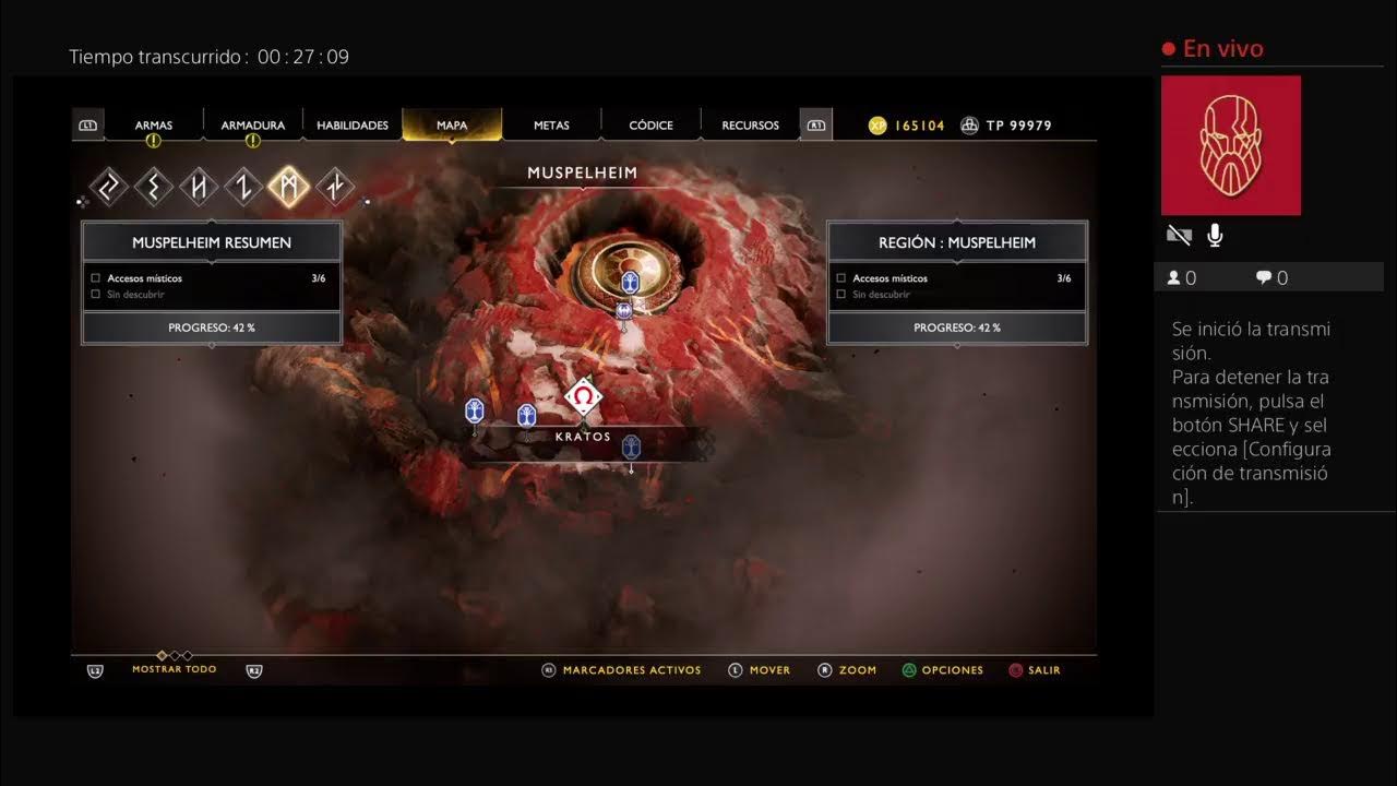 God of War New Game + Las pruebas de Muspelheim Parte 2 YouTube