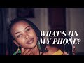 What&#39;s In My Phone/ 50mm lense trial