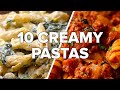 10 creamy  satisfying pasta dishes