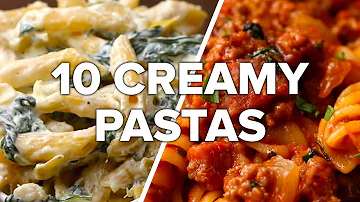 10 Creamy & Satisfying Pasta Dishes