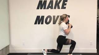 Kettlebell Goblet Alternating Reverse Lunge