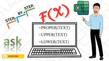 Excel Text Functions: PROPER, UPPER & LOWER Explained! 📝💡