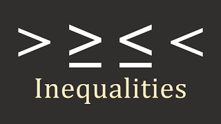 Calculus I: Inequalities