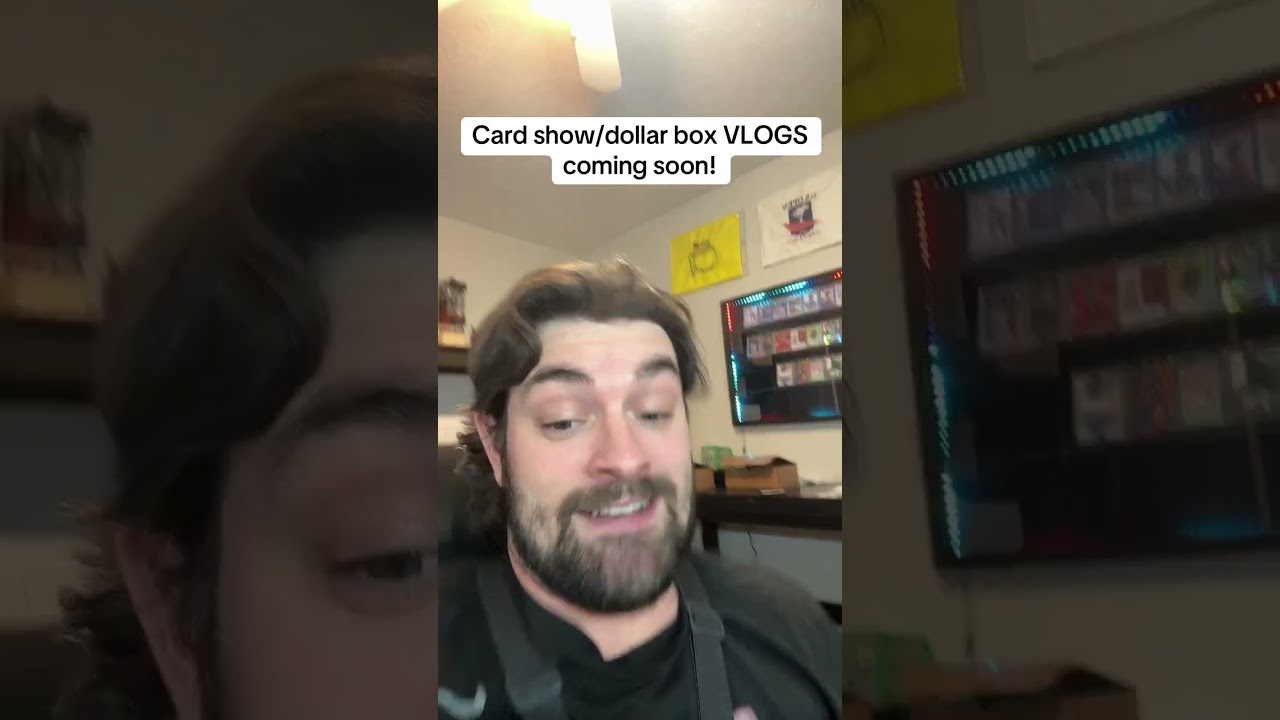 Shoutout for the suggestion to get a GoPro for card shows #SportsCards