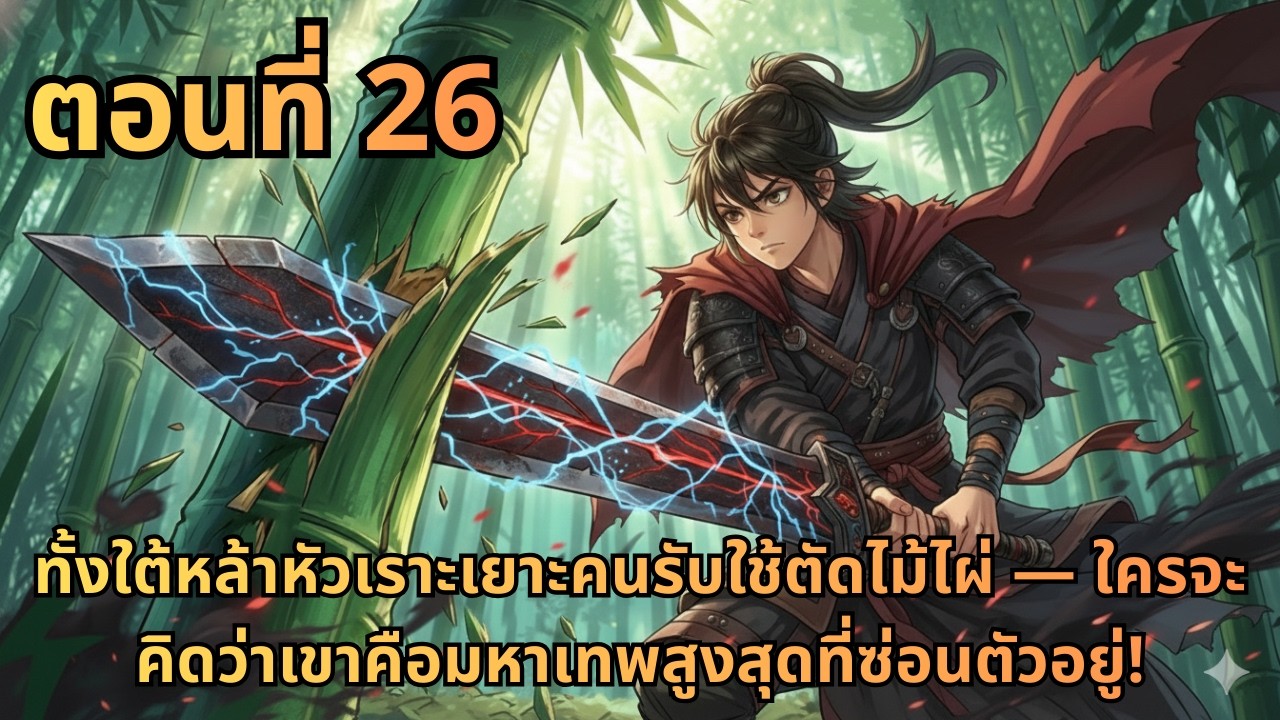 ตอนที่ 26|ทั้งใต้หล้าหัวเราะเยาะคนรับใช้ตัดไม้ไผ่ — ใครจะคิดว่าเขาคือมหาเทพสูงสุดที่ซ่อนตัวอยู่!