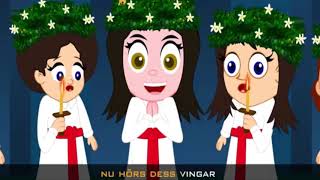 Video thumbnail of "Santa Lucía Nuevo | Sankta Lucia | villancico sueco"