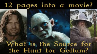 What is the Source Material for the Hunt for Gollum Film?