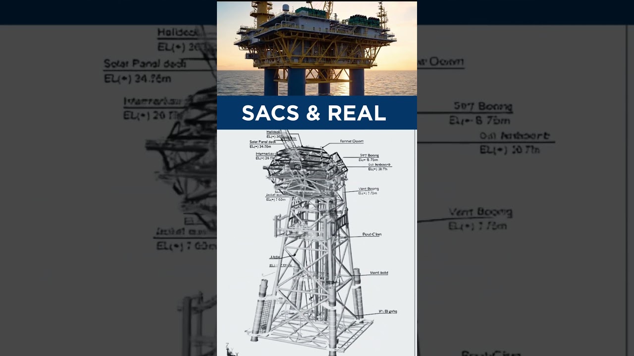 The Offshore Jacket Platform - SACS & Real