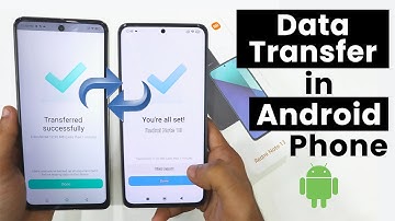 Transfer Data From Old Android Phone to Redmi Note 13
