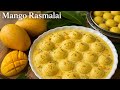 Mango Rasmalai Banane Ka Easy Tarika 🥭 | Homemade Sweet Dish😋