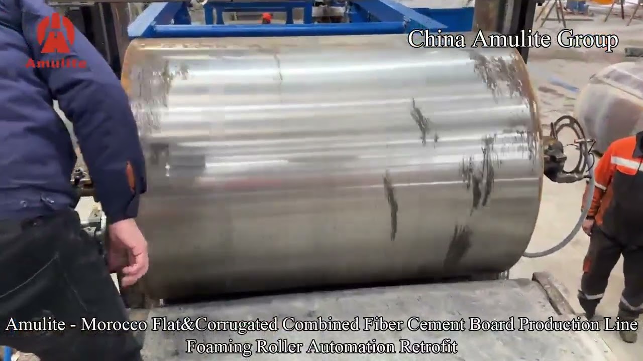 ⚙️ Morocco Project | Fiber Cement Board Production Line Automation Retrofit