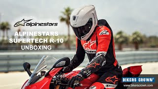 Unboxing Alpinestars R-10 Supertech helmet