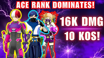 RANKED DESTROYED! Playing with 2 ACE RANKS! (16K DMG) 🔥
