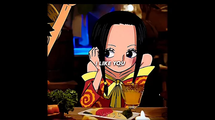 Luffy and Hancock ❤️✨| Me Gustas Tu | #anime #onepiece #luffy #edit #animeedit #luffyedit #shorts