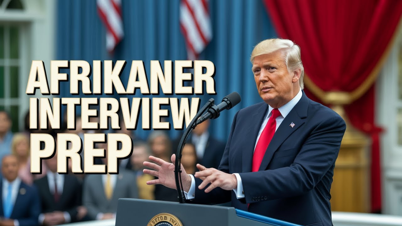 Afrikaner Refugee  Interview Tips