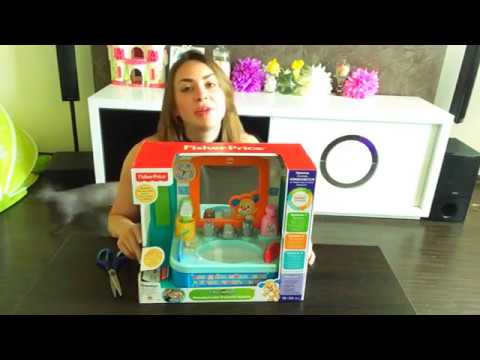 Распаковка игрушки Умывальник умного Щенка Fisher Price Распаковка игрушки Умывальник умного Щенка Fisher Price