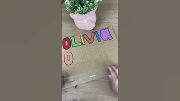 Name tracing writing skills