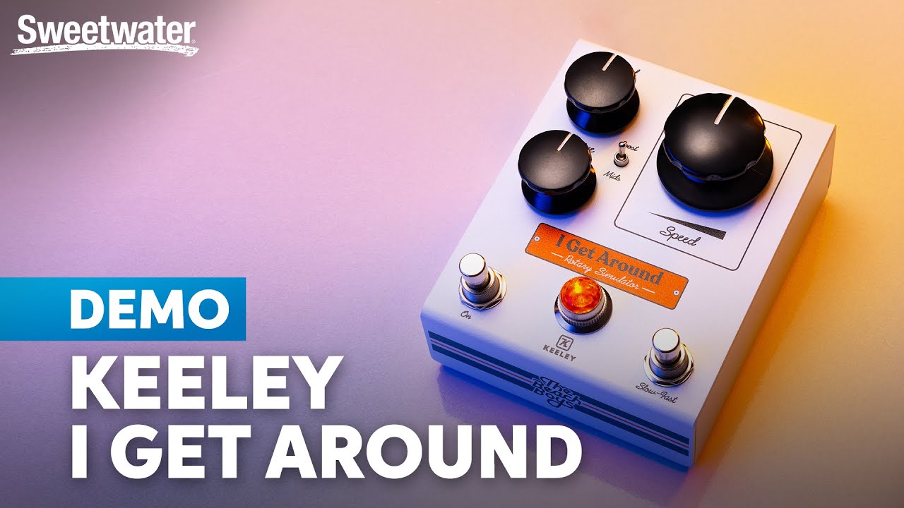 Keeley I Get Around Rotary Simulator Pedal - Sweetwater Exclusive
