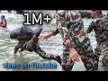 Nepali Army training - (River crossing) Part - 2