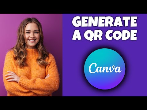 How To Generate A QR Code In Canva | Canva Tutorial