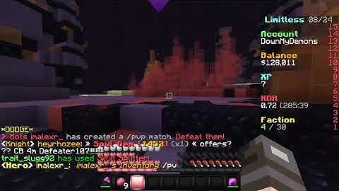 Shadow_Esqui  &  Oogwaiy Hacking on Dungeon Planet Cosmicpvp