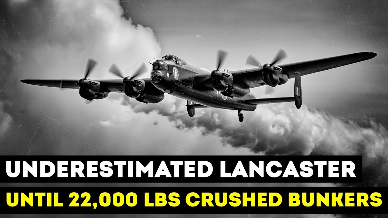 German Pilots Mocked British Lancaster Bombers, Until They Carried 22,000 Pound Earthquake Bombs