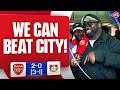 We Can Beat City Next In The Final (Kelechi) | Arsenal 2-0 Bayer Leverkusen