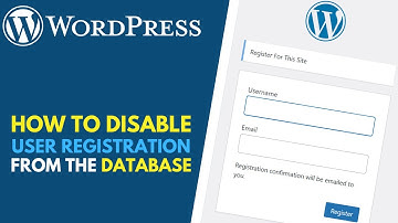 WordPress: How to Disable User Registration via Database (phpMyAdmin)