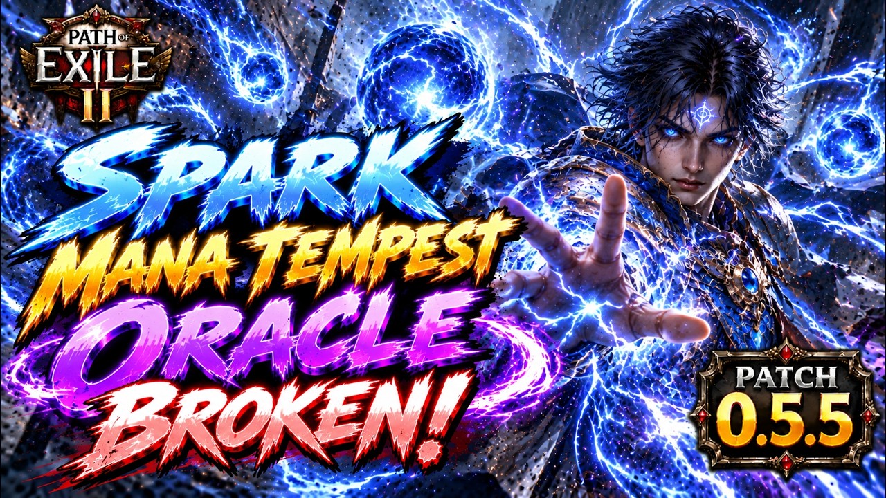SPARK MANA TEMPEST ORACLE BUILD GUIDE | PATH OF EXILE 2 PATCH 0.5.5