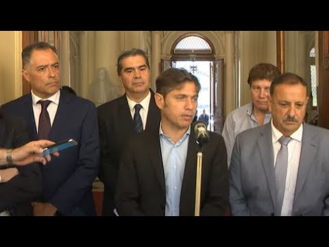 Palabras de gobernadores tras reunirse con el presidente Alberto Fernández en Casa Rosada