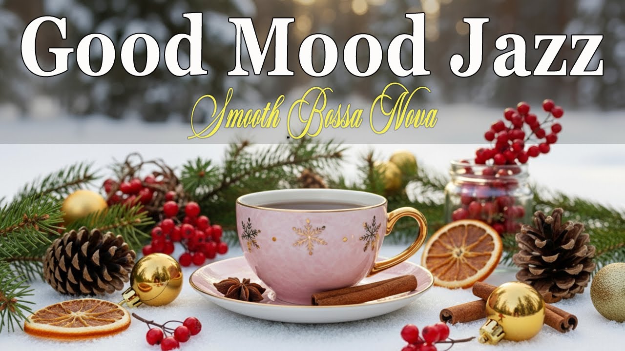 Good Mood Jazz ☕ Positive January Jazz Cafe Music & Smooth Bossa Nova Piano For Relaxing Mind.🎷
