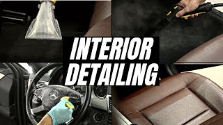 Interior Detailing this Mercedes E Class - Satisfying ASMR Car Detailing
