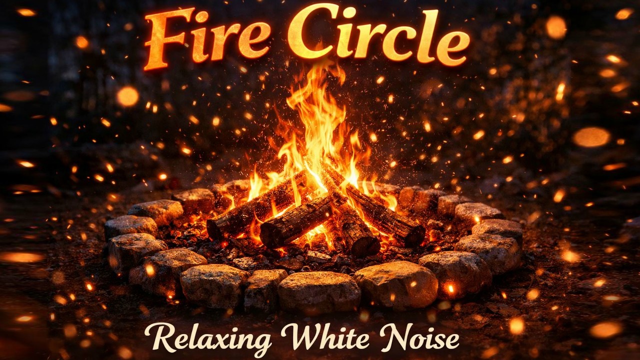 Fire Circle Ambience – Cozy White Noise for Deep Relaxation